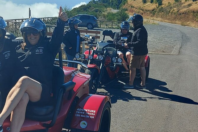 Adventure Trikes Private Tour in Madeira - Safety gear and comfort tips for a windy, open-air ride