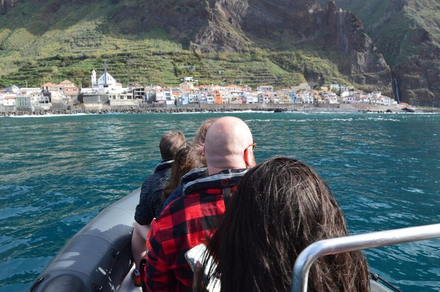 Calheta: Whale & dolphin watching small groups designer tour - Cruising Madeira’s coast close to shore: the scenery you’ll actually notice
