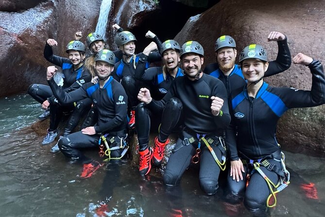 Canyoning Experience Level 2 at Nuns Valley - The Canyon Work: Rappels, Pool Jumps, and the Optional Adrenaline