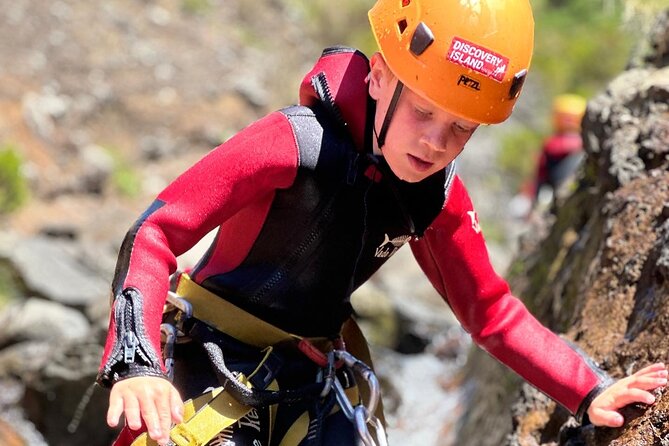 Canyoning Experience Level I Beginners in Ribeira das Cales - The canyon route: 850 meters, 120 meters down, and rappels you’ll remember