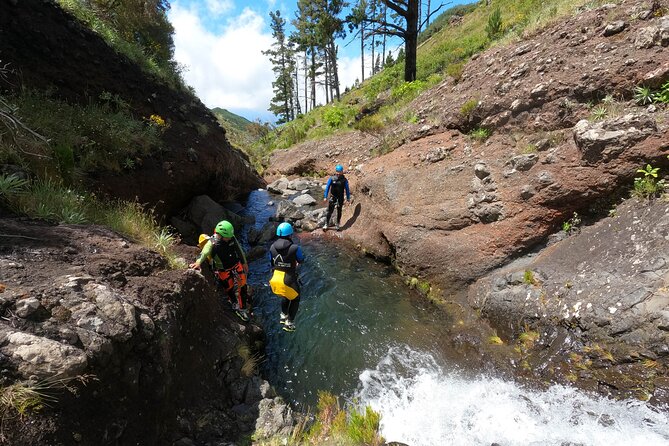 Canyoning in Madeira Island- Level 1 - The canyon route in plain terms: what you’ll do for 2 to 2.5 hours