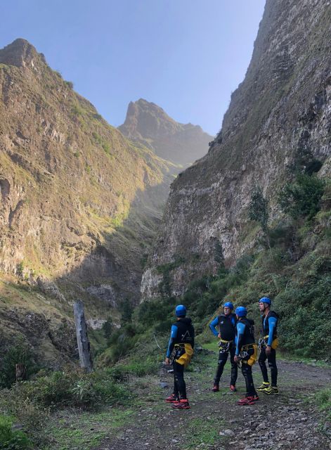 Canyoning Level 2 - Ribeira do Cidrão- Madeira Island - Your half-day plan: pickup, gear time, and the 2.5-hour guided canyon