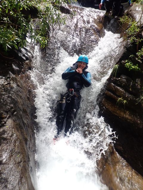 Canyoning Level 2 - Ribeira do Cidrão- Madeira Island - Views while you descend: mountains, water sounds, and a quieter kind of nature