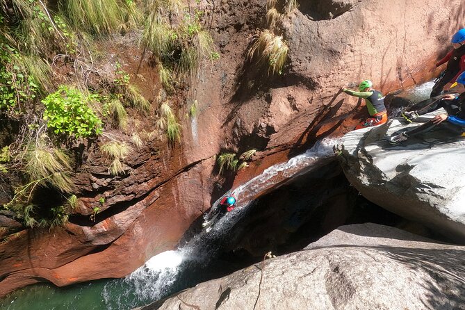 Canyoning Madeira Island Level 2 - Gear that’s included: neoprene suit, boots, and photo help