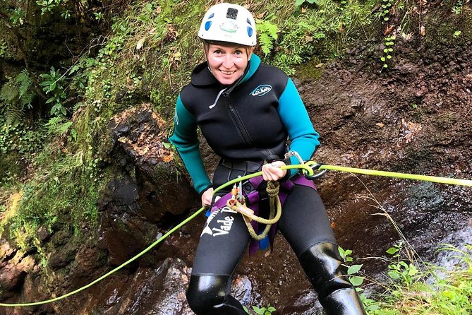 Canyoning Madeira Island - Level Two - Walking the Stream, Then Jumping or Sliding
