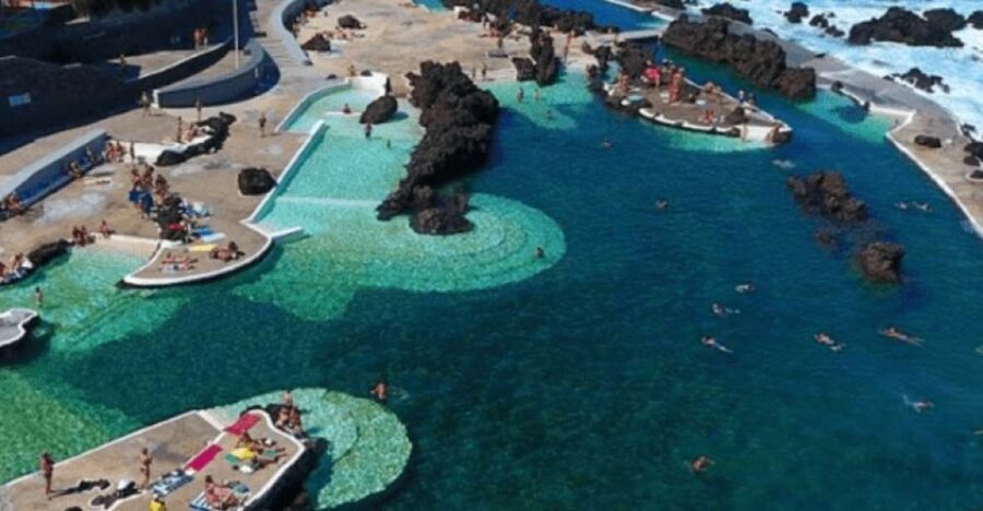 From Funchal: Full-Day Madeira & Porto Moniz Tour - Cabo Girão: the 580m sea cliff stop you’ll remember