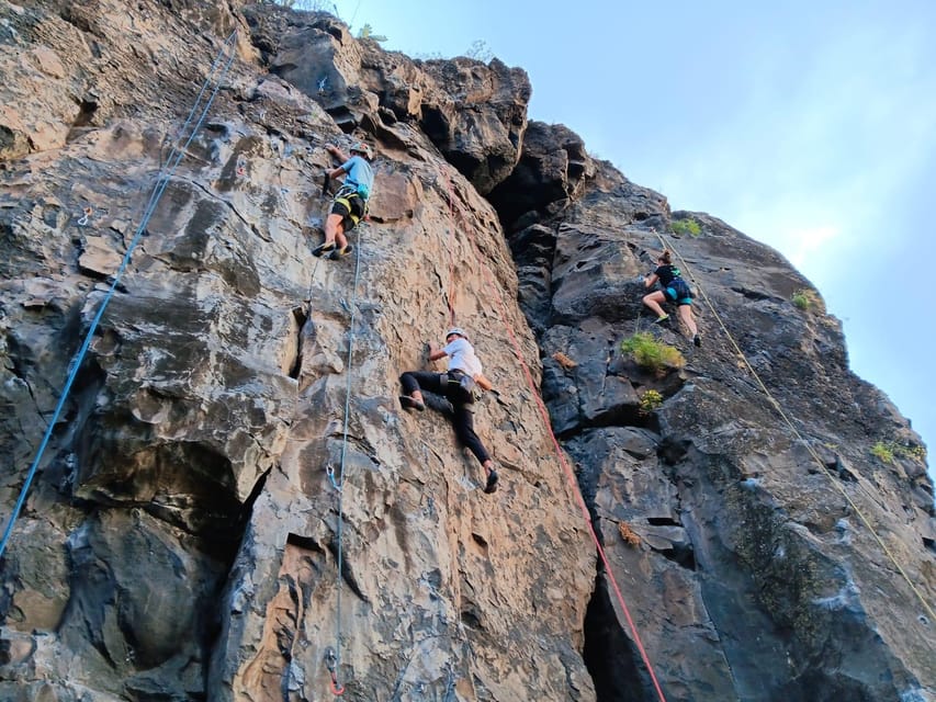From Funchal: Guided Climbing Tour, with Pick-up - Madeira climbing that feels made for real people