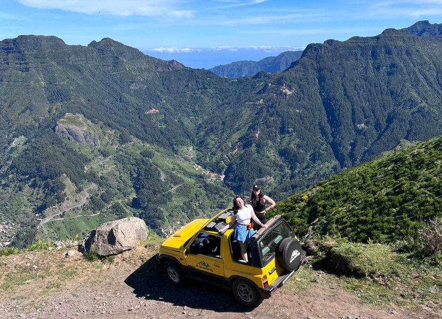 From Funchal: Guided Tour of Madeira Mountains in a Jeep - Cabo Girão Skywalk: Glass Views 589 Meters Above the Sea