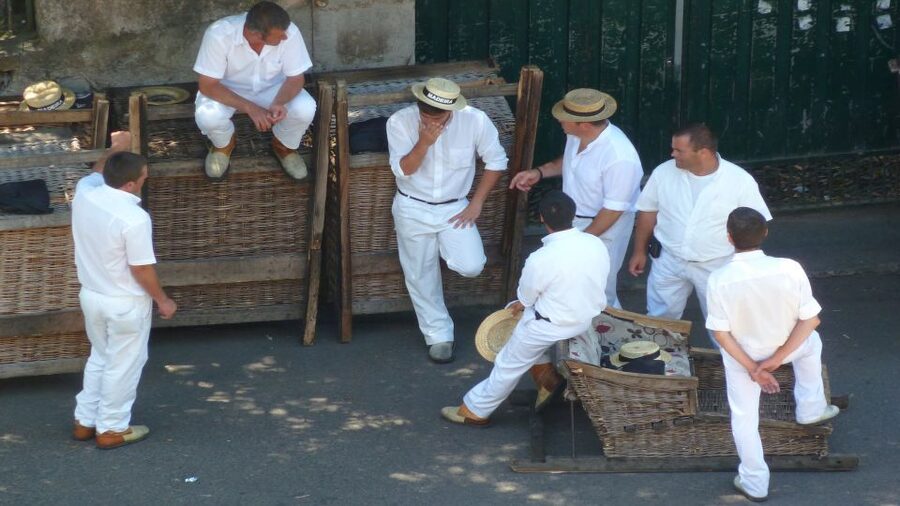 From Funchal: Nuns Valley, Monte and Sleigh Ride Tour - The 2-kilometer Livramento toboggan ride: fun, old-school, and well run