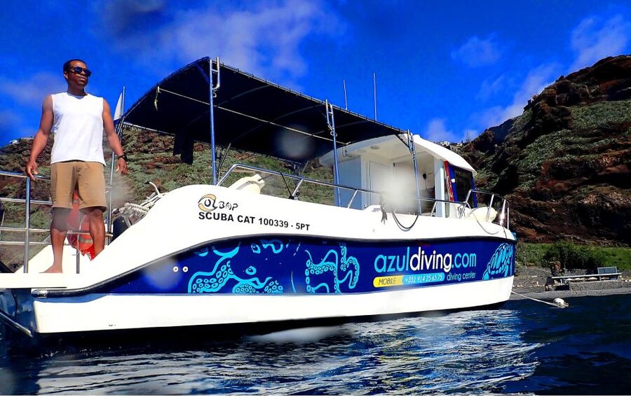 Funchal: Advanced Scuba Diving Afonso Cerqueira Wreck - The Afonso Cerqueira wreck is built for memorable structure