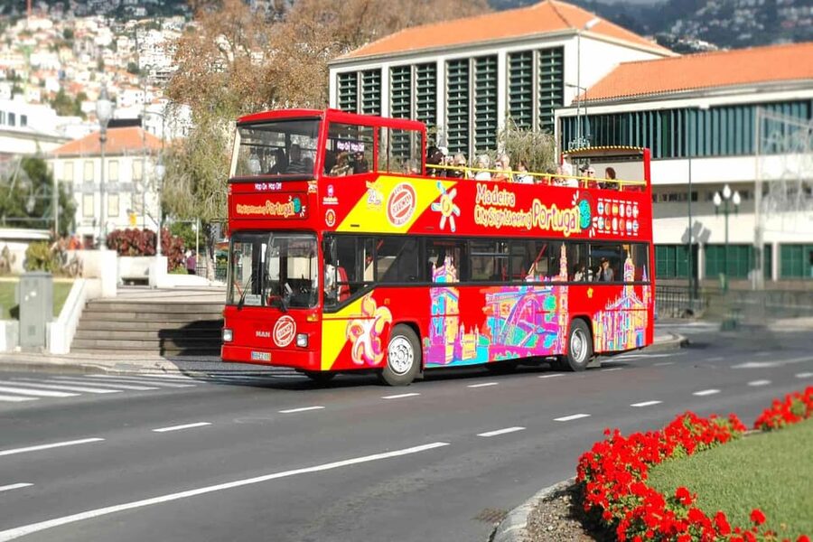 Funchal: City Sightseeing Hop-On Hop-Off Bus Tour - Red Route: The Coastal City Loop and Key Sight Stops
