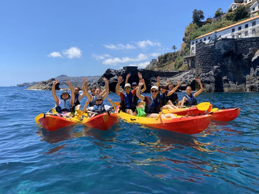 Funchal: Kayak & Snorkeling in Garajau Nature Reserve - Ponta do Lazareto snorkeling: clear water and real marine life