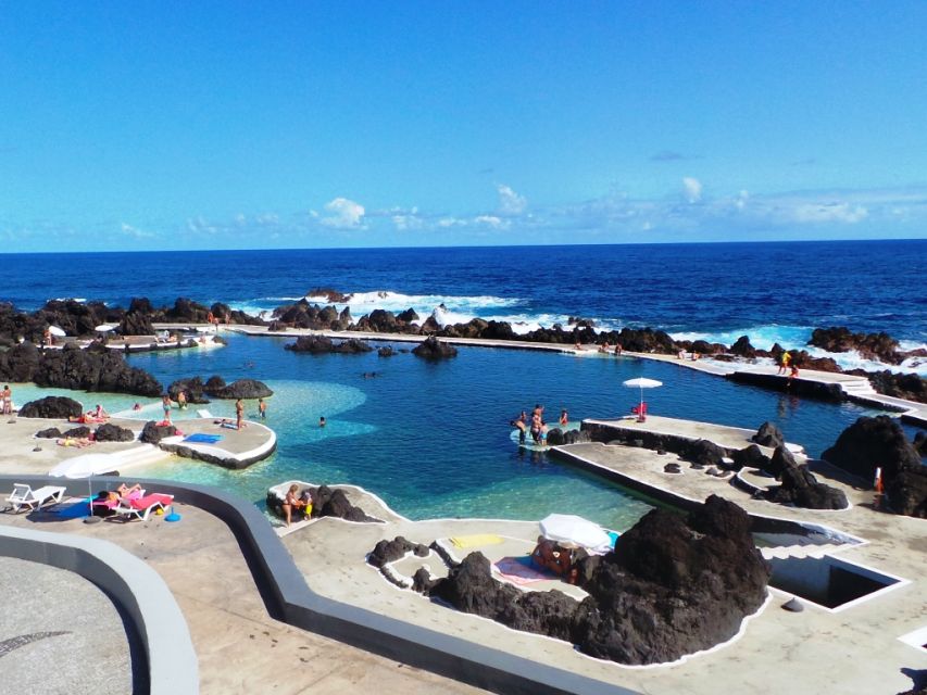 Funchal: Porto Moniz, Seixal, Fanal, and Cabo Girão Tour - Seixal Black Sand and the Volcanic Beach-Pool Combo