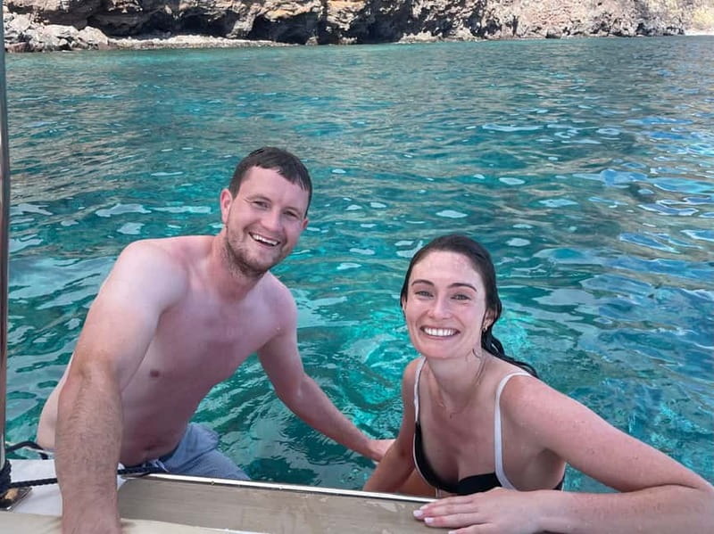 Funchal:Private Sunset Boat Trip - Snorkel & Paddle up 11 pp - Cruising past Funchal coast and Câmara de Lobos: the view you can’t recreate from land