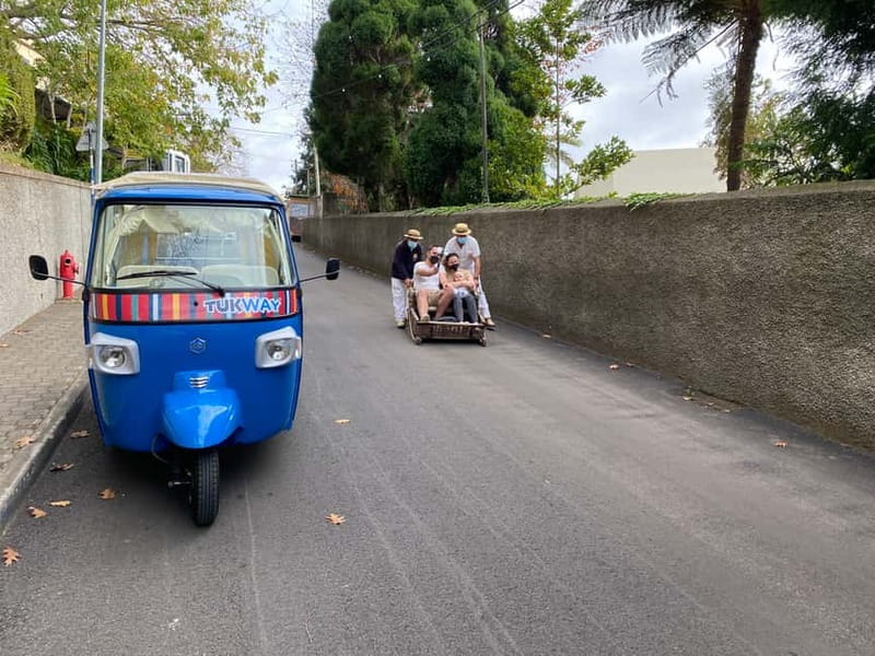 Funchal: Toboggan and Old Town Experience with Tukway - Rua de Santa Maria and the painted doors: Old Town that you can actually see