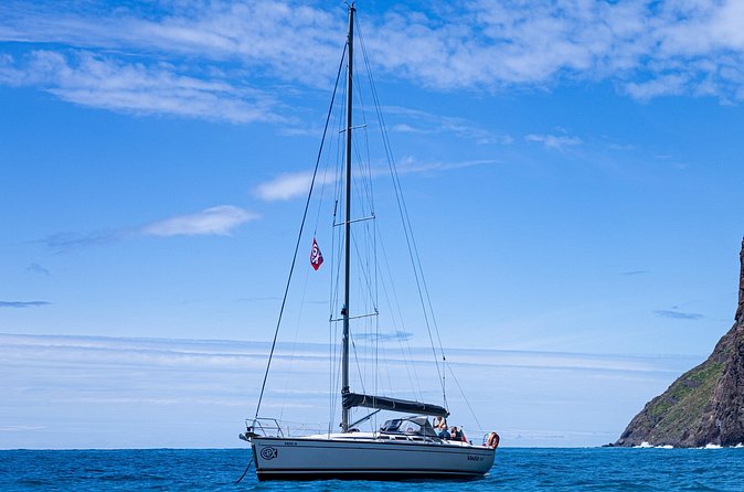 Half-Day Boat Trip Madeira Funchal- Private Yacht Snacks & Drinks - The Optional €20 Light Meal Wrap Add-On