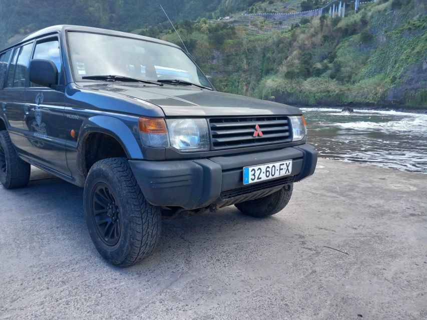 Madeira 4x4 Jeep Safari: Porto Moniz, Lava Pools & Fanal - Cabo Girão Skywalk: 580 Meters of Glass-Floor Nerve