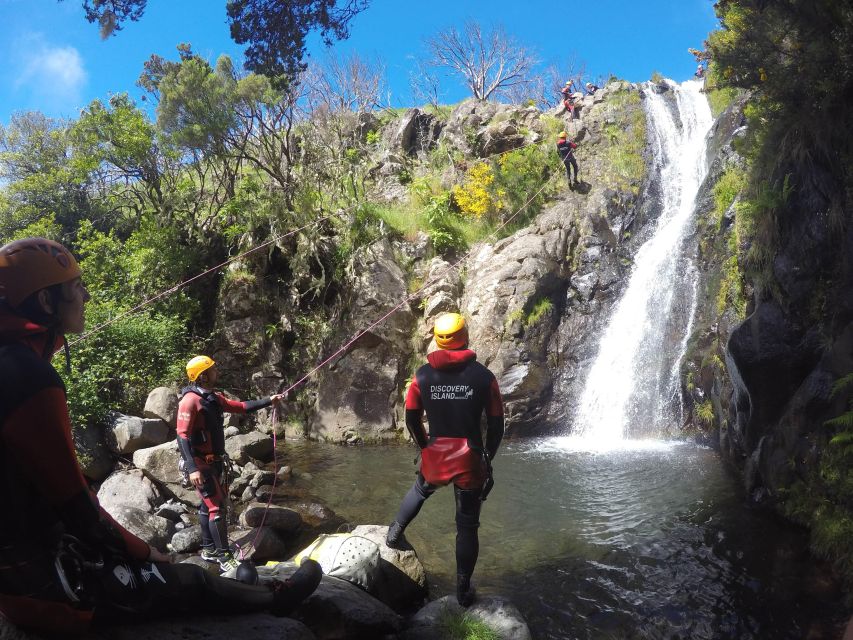 Madeira: Beginner (Level 1) Canyoning Experience - Level 1 skills: scrambling, jumps, slides, and controlled rappels