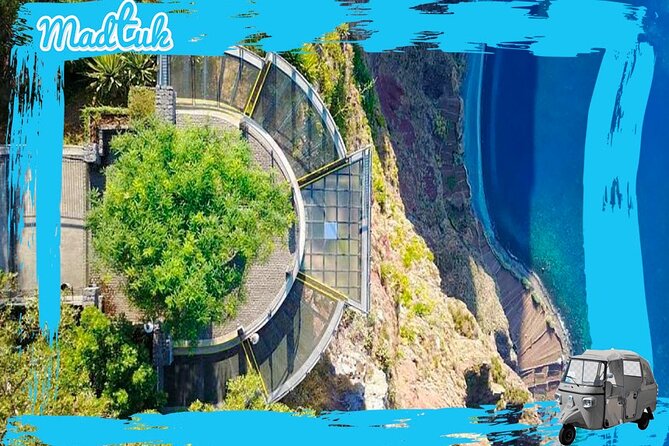 Madeira Cabo Girão Skywalk and Câmara de Lobos Tuk Tour By MadTuk - Santa Catarina Park Gardens: Your First Look at Madeira’s Viewpoints