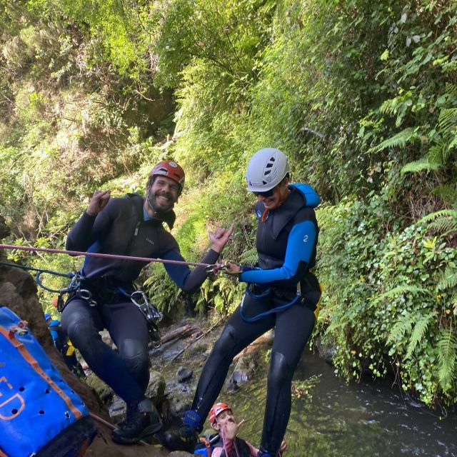 Madeira Canyoning Beginners – Easy & Fun Waterfall Adventure - Abseils, jumps, and natural slides: the waterfall action you came for