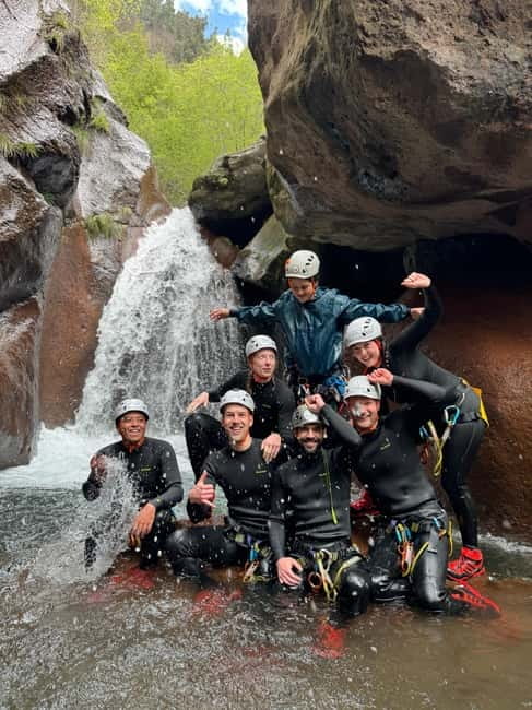 Madeira Canyoning For Beginners Nun's Valley Level 2 - The Main Event: Four Rappels, One Big 15-Meter Moment