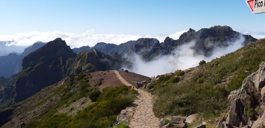 Madeira : East Tour - Santana North Side - Pico do Facho viewpoint and the Machico valley return