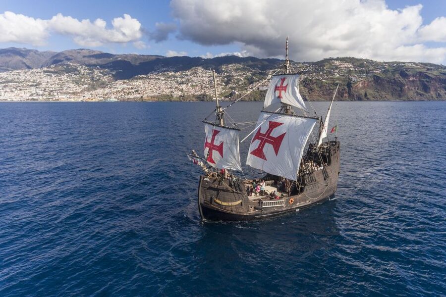 Madeira: Flag Ship Tour aboard Santa Maria de Colombo - Meeting Santa Maria de Colombo in Funchal Marina