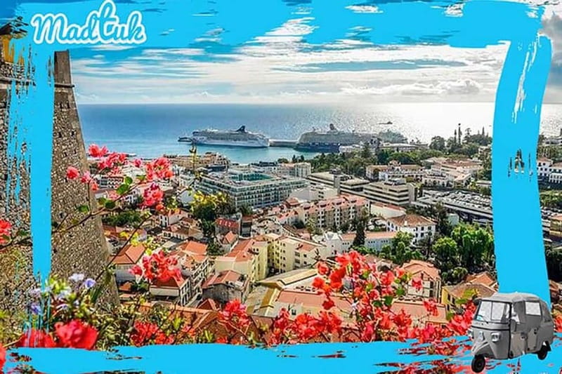 Madeira: Funchal City Historical Tuk Tour Guided by MadTuk - Your 1-hour route: each stop and why it’s on the list