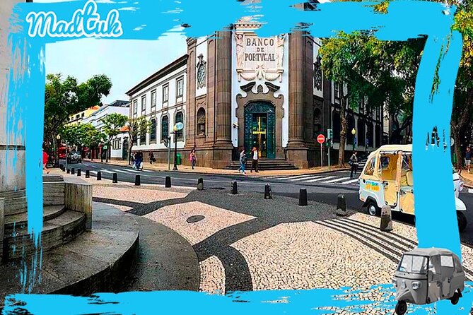 Madeira Funchal City Historical Tuk Tuk Guided Tour by MadTuk - Rua de Santa Maria viewpoint and the sea-breeze finish