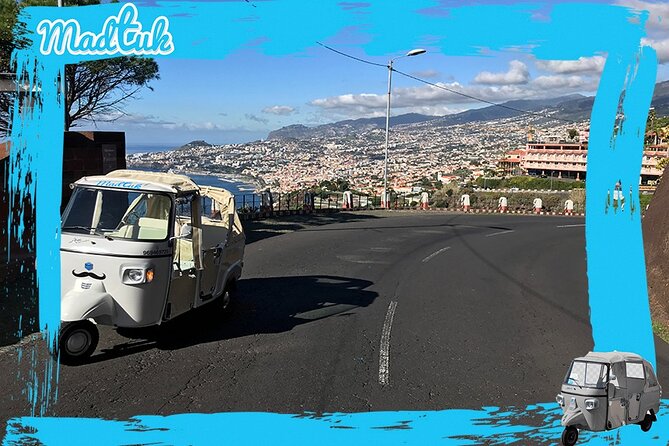 Madeira Garajau Christ King and Funchal Tuk Tuk Tour by MadTuk - Old Funchal streets and the feel of the city