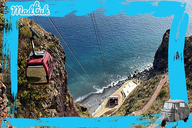 Madeira Garajau Christ King and Funchal Tuk Tuk Tour by MadTuk - “Madeira Islands” viewpoint: quick, focused panoramas