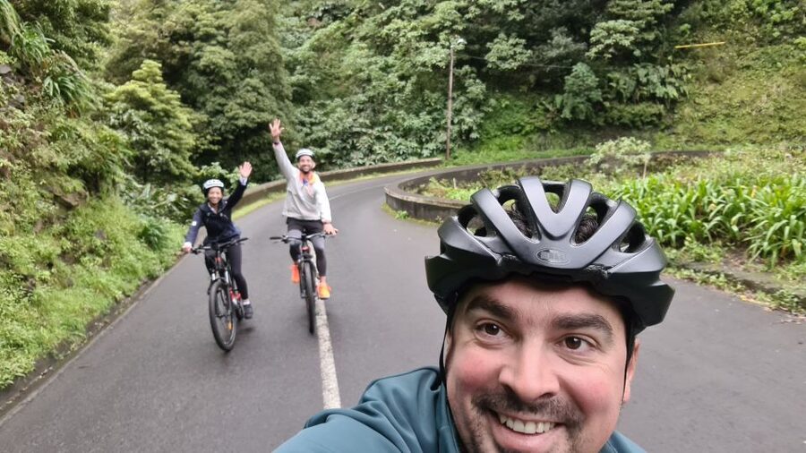 Madeira: Guided E-bike Tour of the North Coast - The Small Tunnel and the Descent Toward Arco de São Jorge
