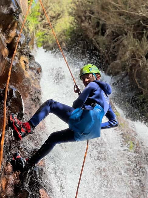 Madeira: Intermediate Canyoning Tour - Small Groups Only - The guide crew: Vitor, Mano, Pedro, and Rodrigo’s hands-on style