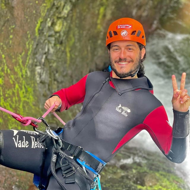 Madeira: Intermediate (Level 2) Canyoning Experience - The waterfalls and the ropes: how the action actually feels