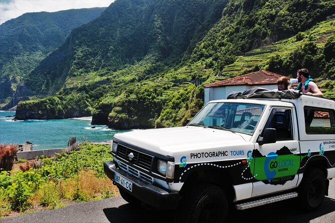 Madeira Island Private Wine Full-day Tour in all terrain vehicle - Estreito de Câmara de Lobos: terraced vines and a vintage road feel