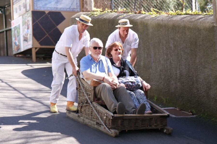 Madeira: Monte Sightseeing Tour & Toboggan Sled Ride - The Monte church stop: tomb significance and a calm counterpoint