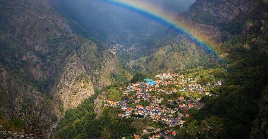 Madeira: Nuns Valley Half-Day Tour - Curral da Freiras: the village tucked between mountain walls
