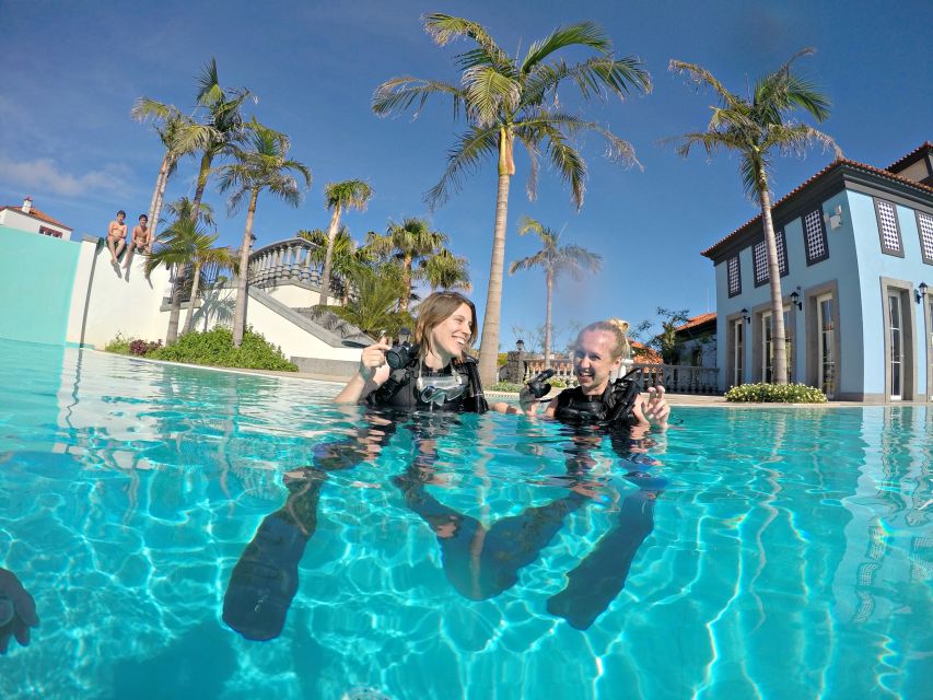 Madeira: Open Water Diver First Certification Course - The 3-day flow: e-learning, pool practice, then sea training
