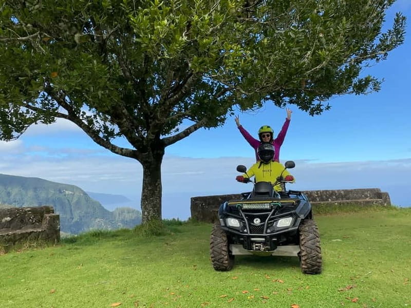 Madeira:Private Mountain Quad Adventure–Explore Wild Madeira - From Quinta Levada do Rei to Levada do Rei: starting where the trails begin