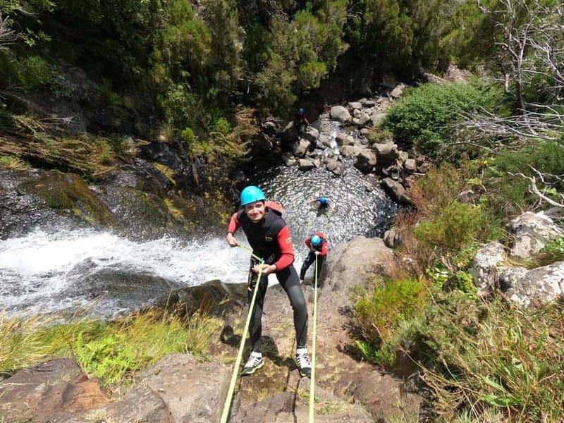 Madeira : Ribeira das Cales Canyoning (Level 1) - Ribeira das Cales canyoning: a gentle entry into Madeira’s water route