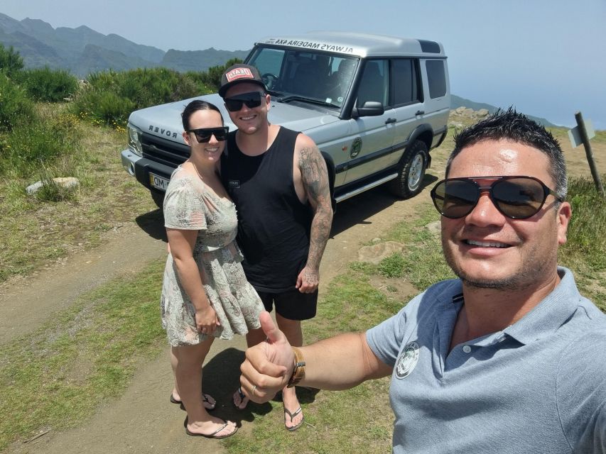 Madeira : SkyWalk, Fanal, Natural Pools 4x4 Jeep Tour - Ribeira da Janela: coastal scenery with a photo stop focus