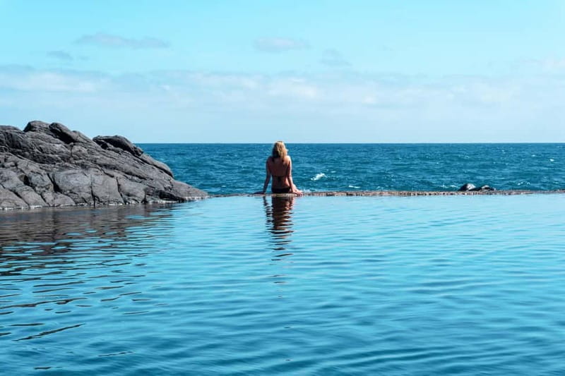 Madeira: Skywalk, Porto Moniz, Seixal, and Fanal 4WD Tour - Porto Moniz natural pools: the swim moment (when conditions allow)