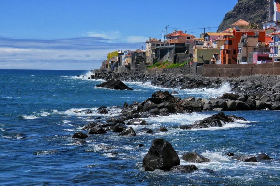 Madeira : Southwest coast, Run & Anjo´s Waterfall 4x4 Tour - Ponta do Sol, Canhas, and the Farming You Can Actually See