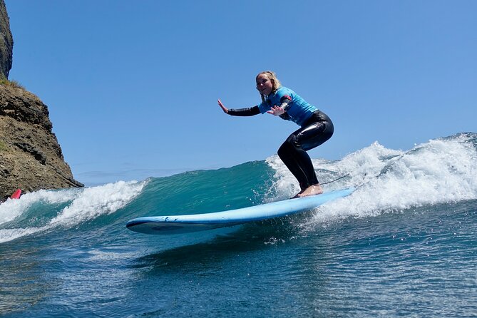 Madeira Surf Classes in Portugal - The two-hour lesson: learning fast without feeling rushed