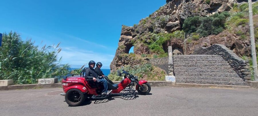 Madeira : Trike Guided Tour of the Island - Ponta do Sol Waterfall and Madalena do Mar: Small Stops With Real Personality