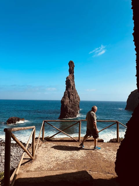 Madeira: West Tour With Guide Fanal Forest SykWalkExperience - Ribeira da Janela: The Viewpoint Angles and the Dramatic Sea Mood