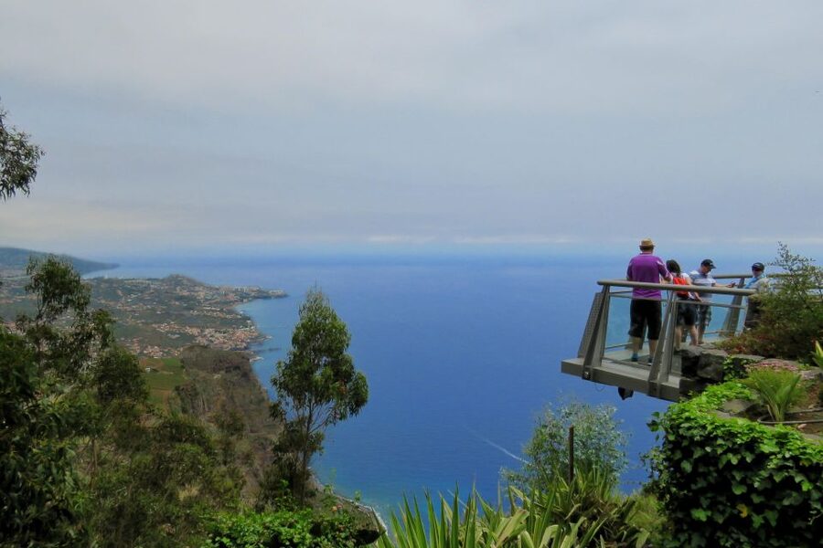 Madeira: Wine & Tapas, Cabo Girão Skywalk 4x4 Jeep Adventure - The off-road portion: fun, not technical, with real dirt moments