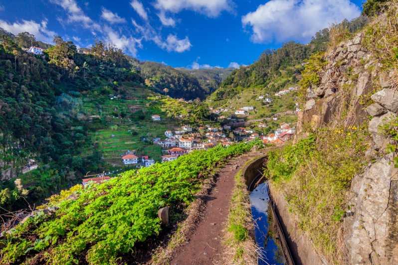 Maroços Madeira Island Levada Walk - Walking the Levada dos Maroços in the Mimosa Valley