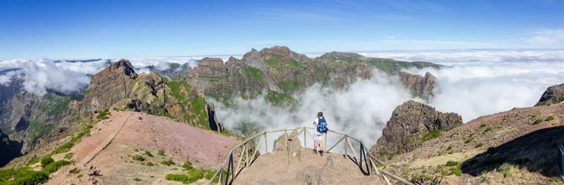 Pico Areeiro to Pico Ruivo Madeira Island Walk - Wildfire closure and the “alternative route” reality