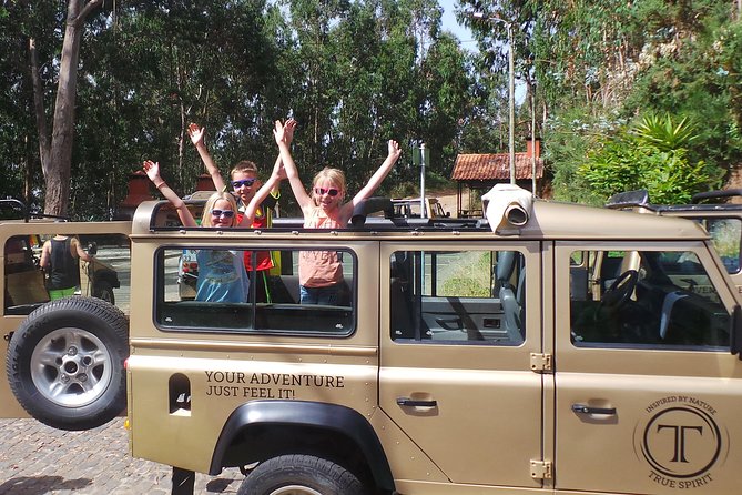 Porto Moniz, Seixal, Fanal Forest, Cliff Skywalk in Open Roof 4X4 - Volcanic pools at Porto Moniz: swim time is the main event